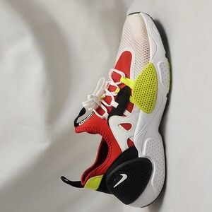 Nike Huarache E.D.G.E TXT White Black Red Volt Athletic Sneakers (M Size 8)